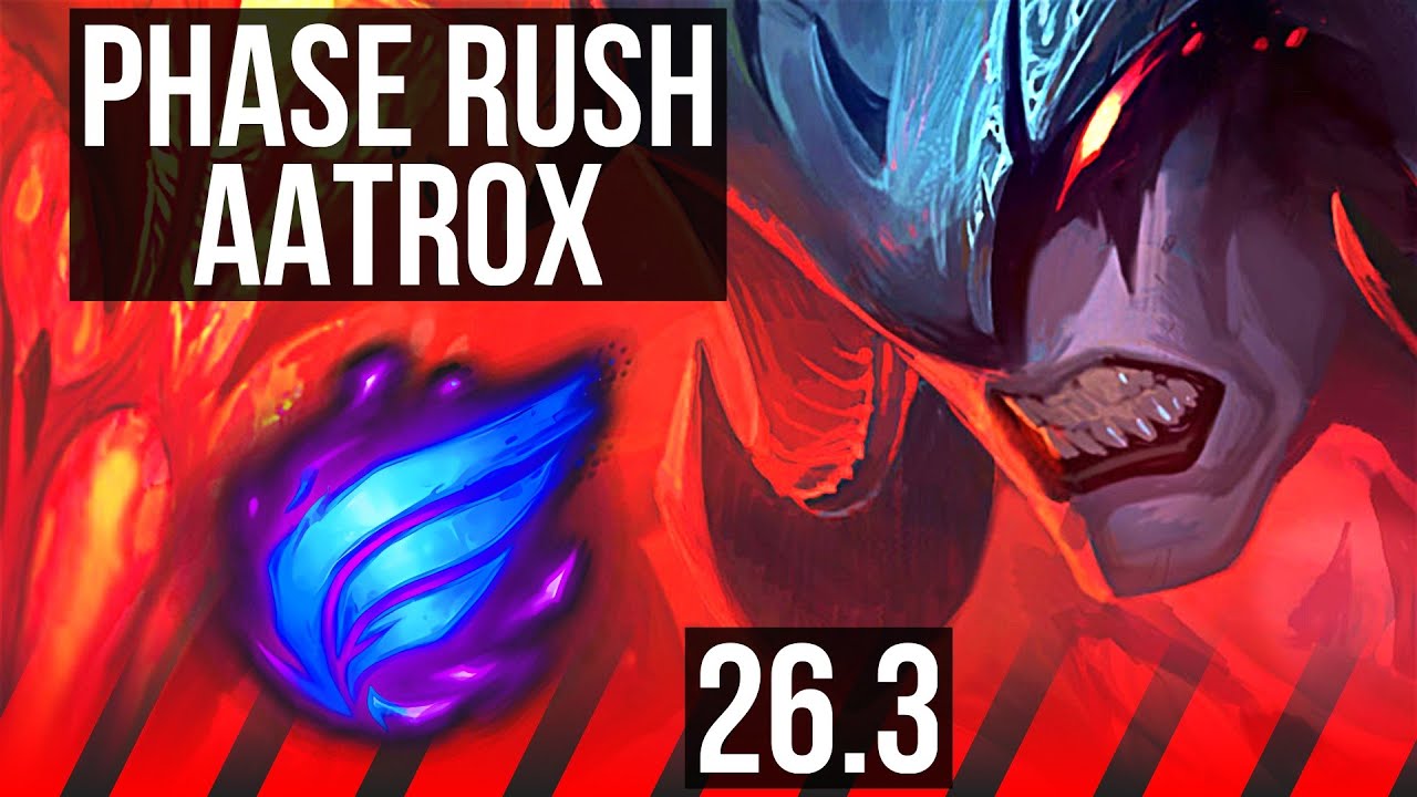 AATROX vs NASUS (TOP) | Good KDA: 11/1/13, Phase Rush | KR Grandmaster | 26.3