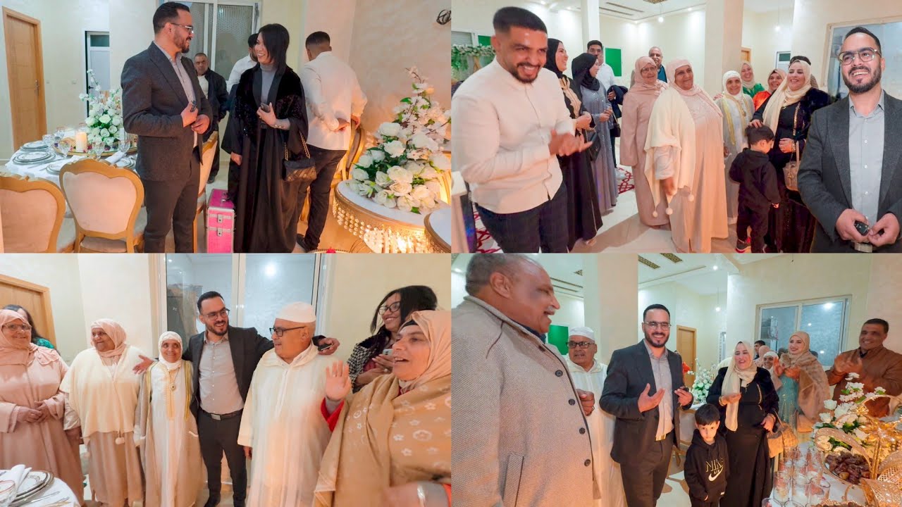 إستقبال أول الضيوف فحفلة ضريب الصداق 💖🎉.. المفاجأة كانت كبيرة 😱🔥