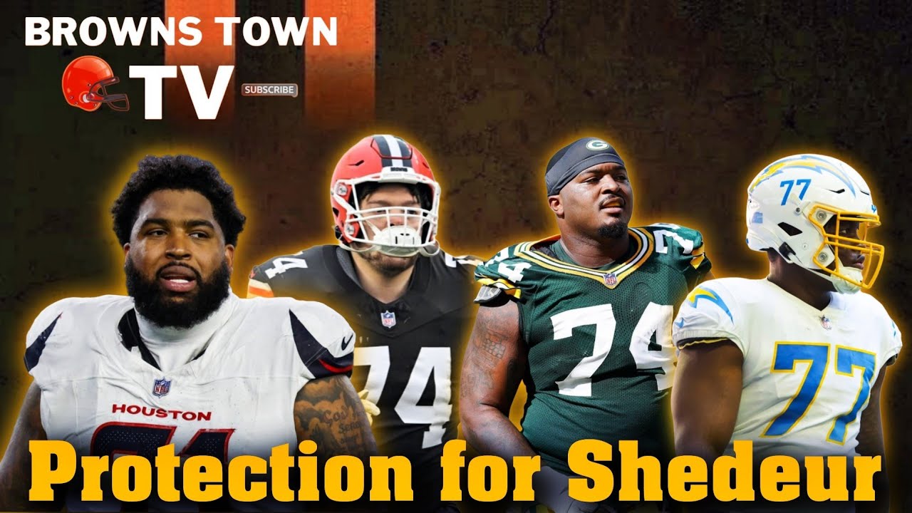 The Browns Are Building The Great Wall of Cleveland! OL Free Agency Reaction + NFL Draft Preview