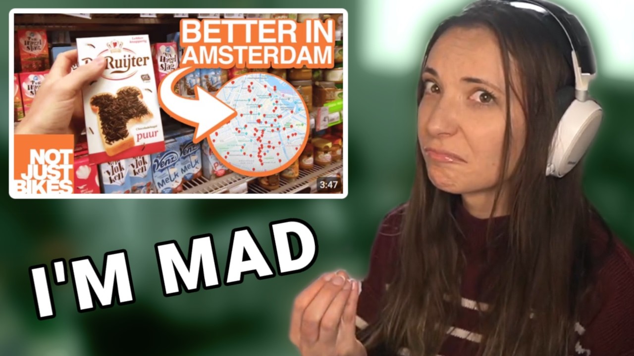 American Reacts to Why Grocery Shopping is Better in Amsterdam
