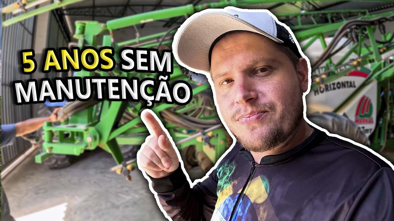 5 ANOS SEM MEXER NESSA MÁQUINA 😱