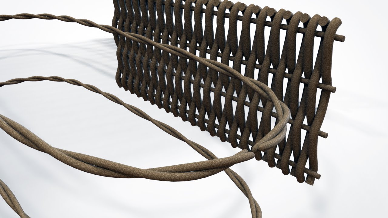 Maya 2016 tutorial : How to model Wicker ( elements )