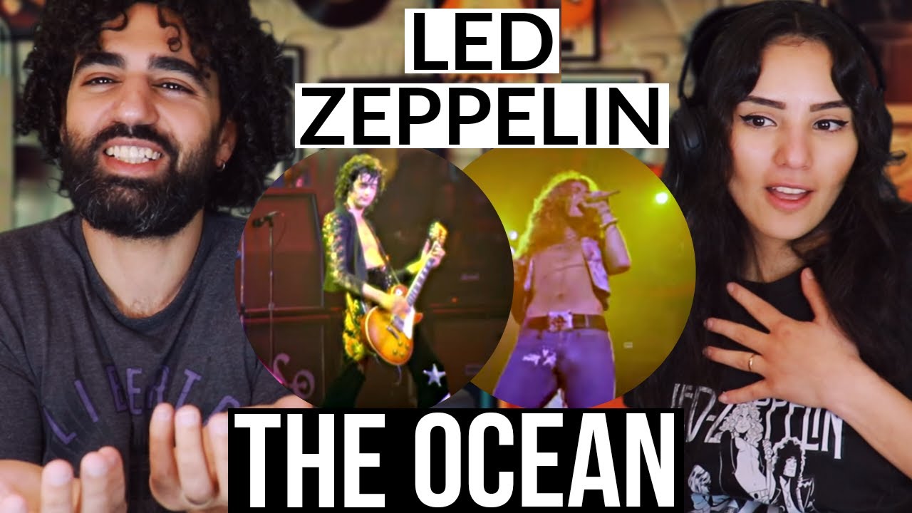 Ohhh wow!! We react to Led Zeppelin - The Ocean LIVE at MSG | REACTION