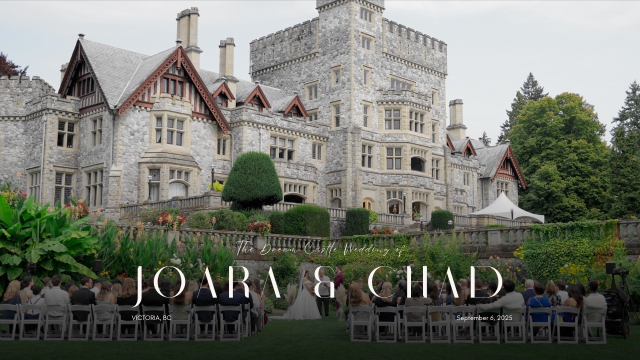 The Dream Castle Wedding | Joara & Chad | Hatley Castle & Victoria, BC