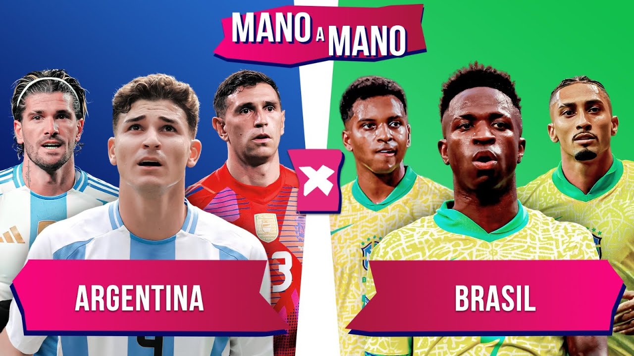 ARGENTINA X BRASIL: QUEM É MELHOR? | MANO A MANO ESPECIAL DAS ELIMINATÓRIAS DA COPA DO MUNDO