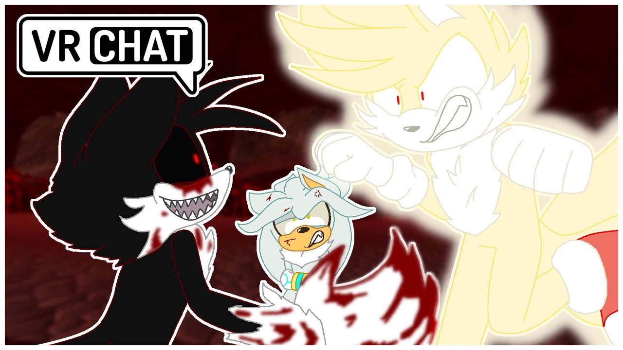 Super Tails Fights Tails.EXE! [Feat: Silver] (VR Chat)