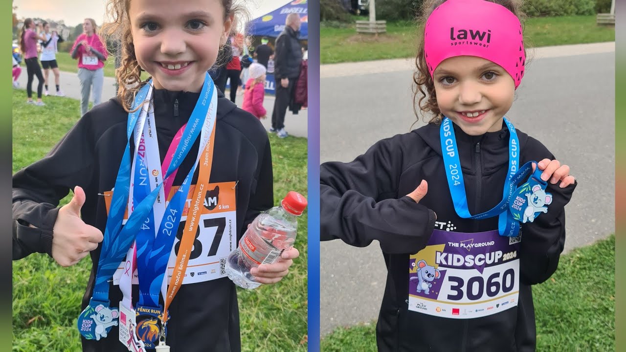 4x MEDAJLE 4ZÁVODY v jeden den. 5km, 1km sprint, 2km, 1,2km #win #winner #running #run