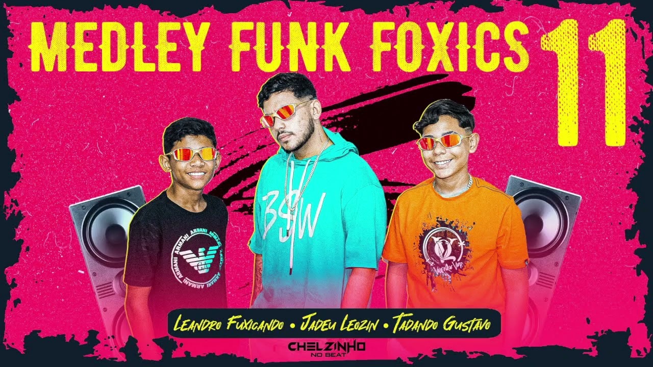 MEDLEY FUNK FOXICS 11 - LEANDRO FUXICANDO - JADEU LEOZIN - TADANDO GUSTAVO - BREGADEIRA PRA PARED&Atilde;O