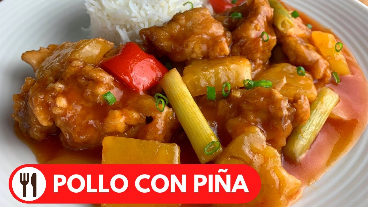 🇵🇪 POLLO CON PIÑA ESTILO CHINO | RECETA PERUANA