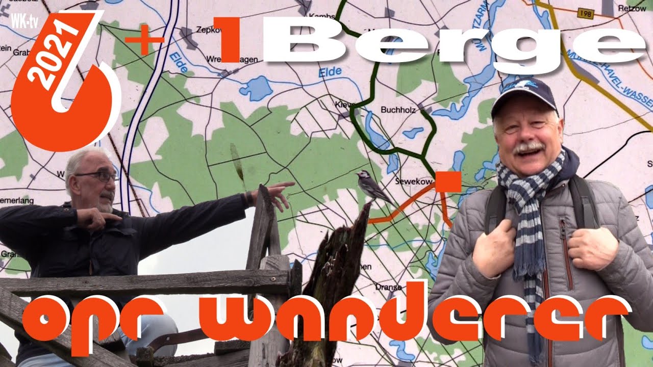 Sewekow 7 Berge Wanderung - OPR Wanderer (6) - Wandern im Land Brandenburg - Wittstock TV 2021
