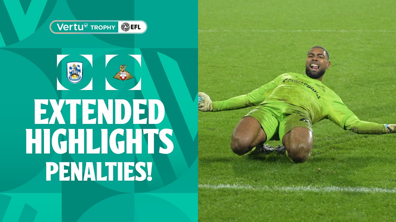 PENALTIES! | Huddersfield Town v Doncaster Rovers extended highlights
