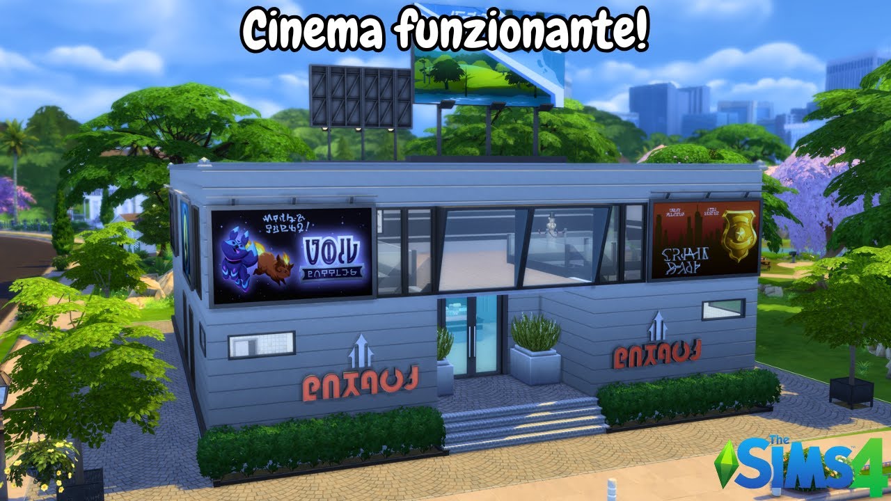 Ho creato un cinema funzionante con Hobby e Attività - The Sims 4