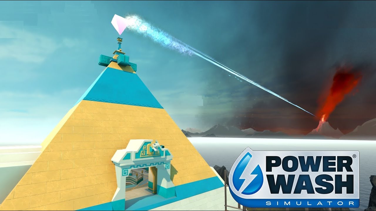 Finishing Up The Temple For Our Final Journey ~ Powerwash Simulator (Story End)