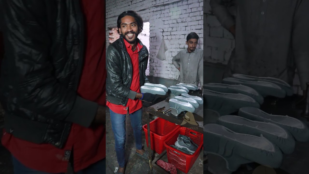 Jogger (Sneaker) Manufacturing | Full Shoe Factory Process Step by Step 👟🏭