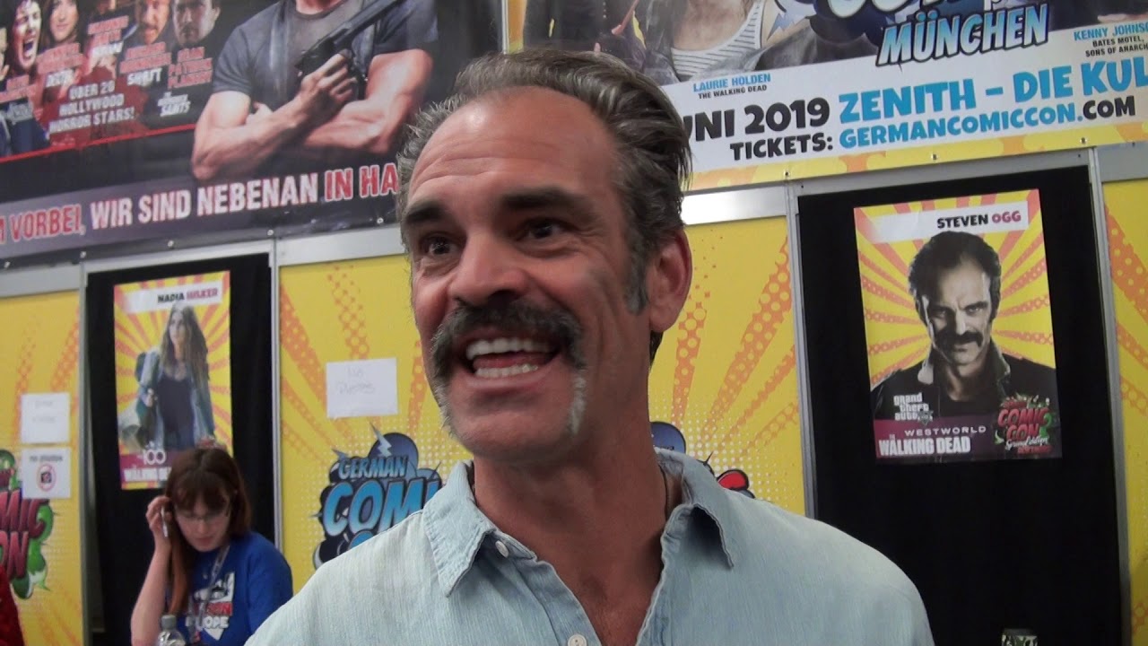Steven Ogg Interview WESTWORLD + THE WALKING DEAD best bloopers backstage story