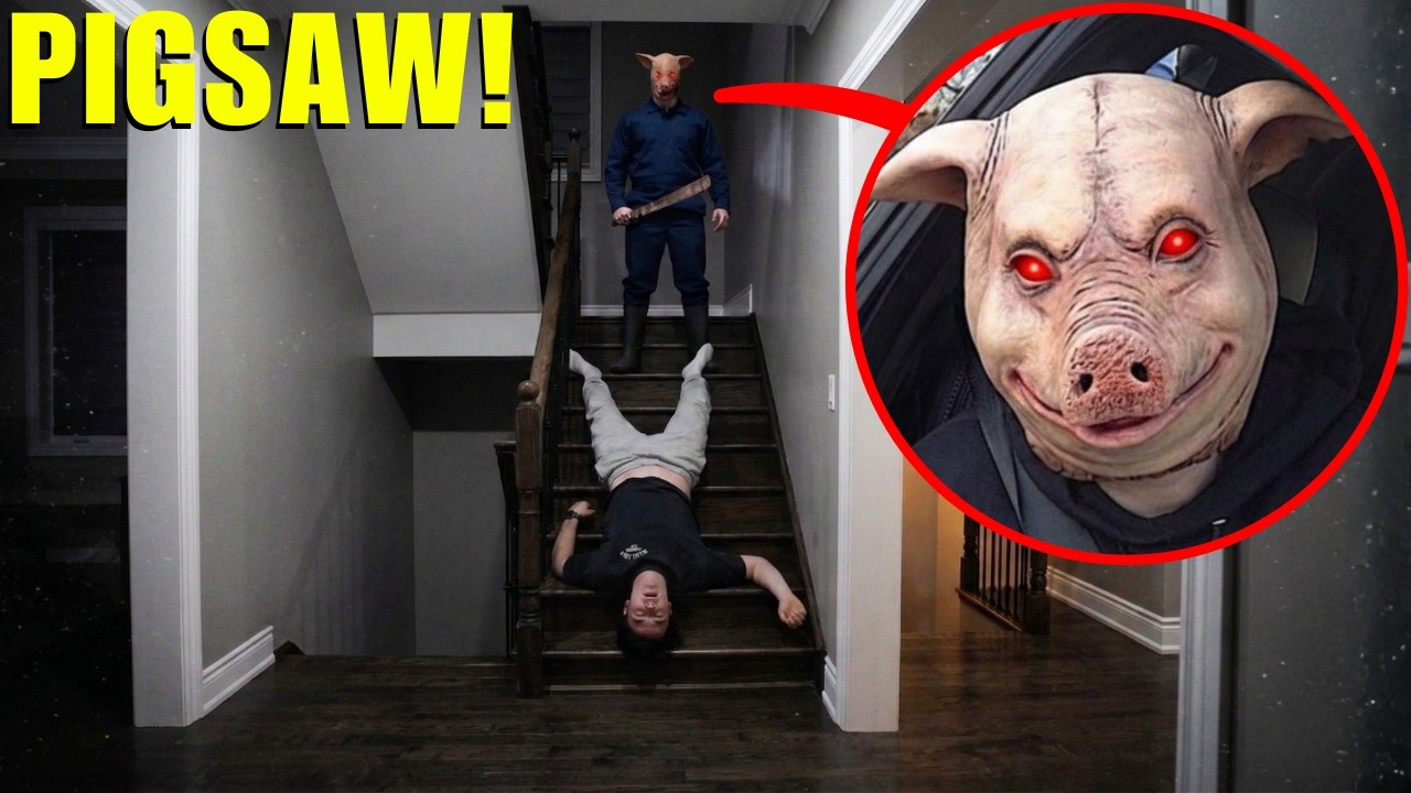 If you see Pigsaw in your home... Hide and call 911!! (PIGSAW ATTACKED STROMEDY!!)