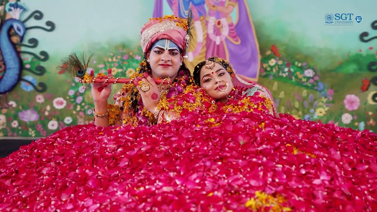 Radha Krishna Sang [Phoolon Ki Holi] 2024 | Highlights | SGT University