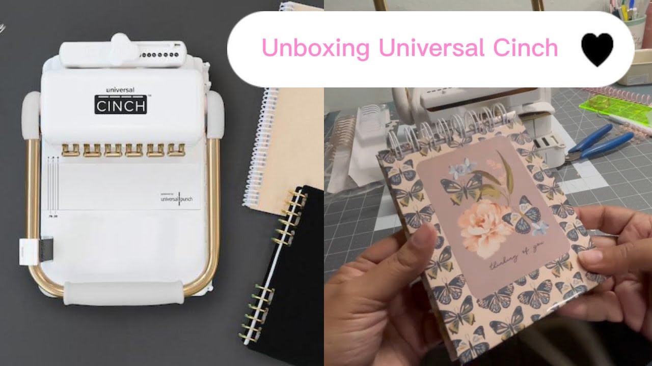 Unboxing Universal Cinch by We r makers