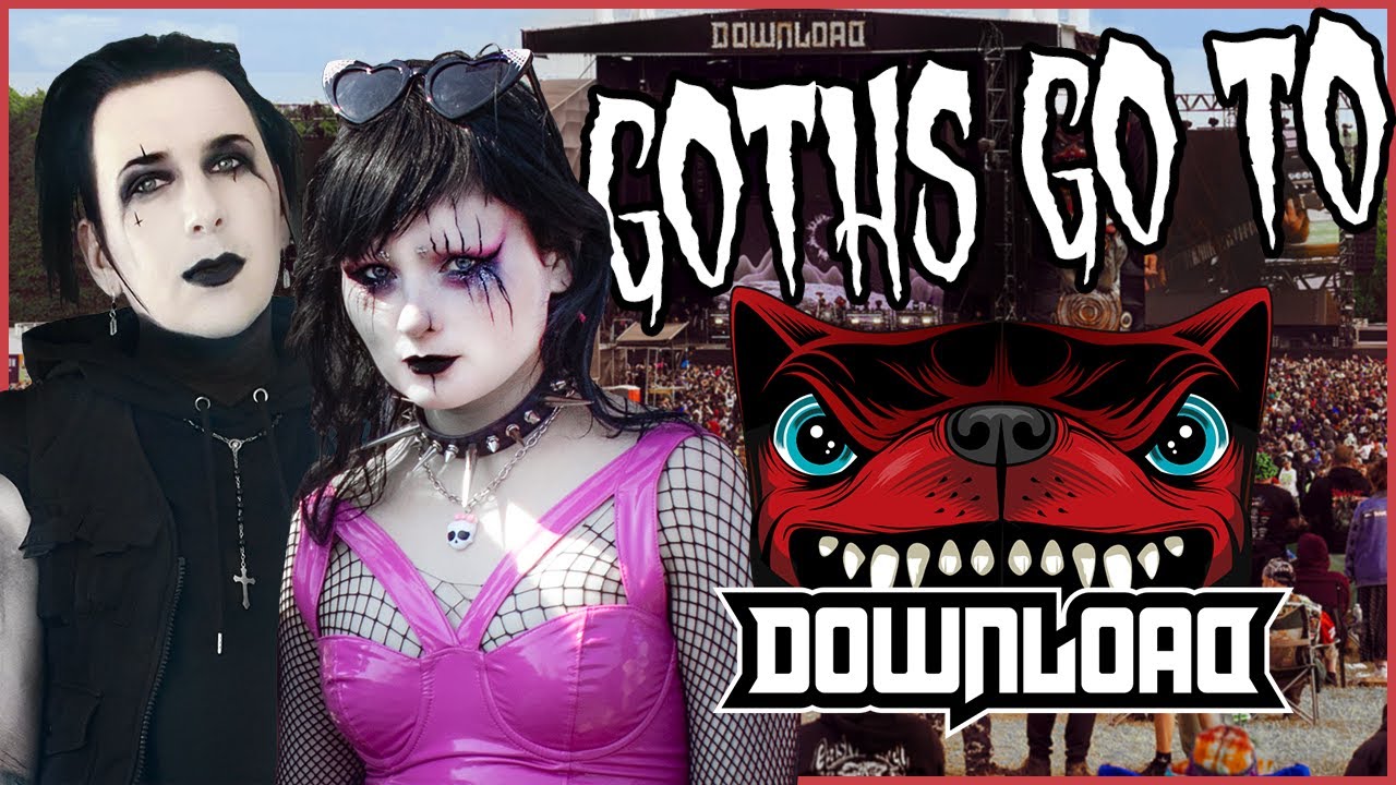Download Festival 2023 Vlog | Random Goth Couple
