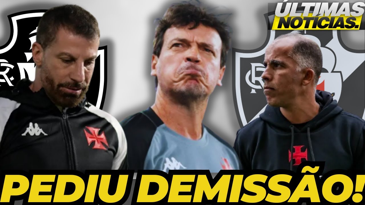 🚨SAIU AGORA🚨PEDIDO DE DEMISS&Atilde;O NO VASCO CONFIRMADO NESSA SEGUNDA VEJA!