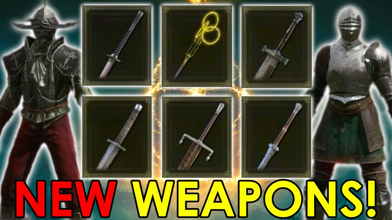 How Good are the NEW WEAPONS in Elden Ring Tarnished Edition?