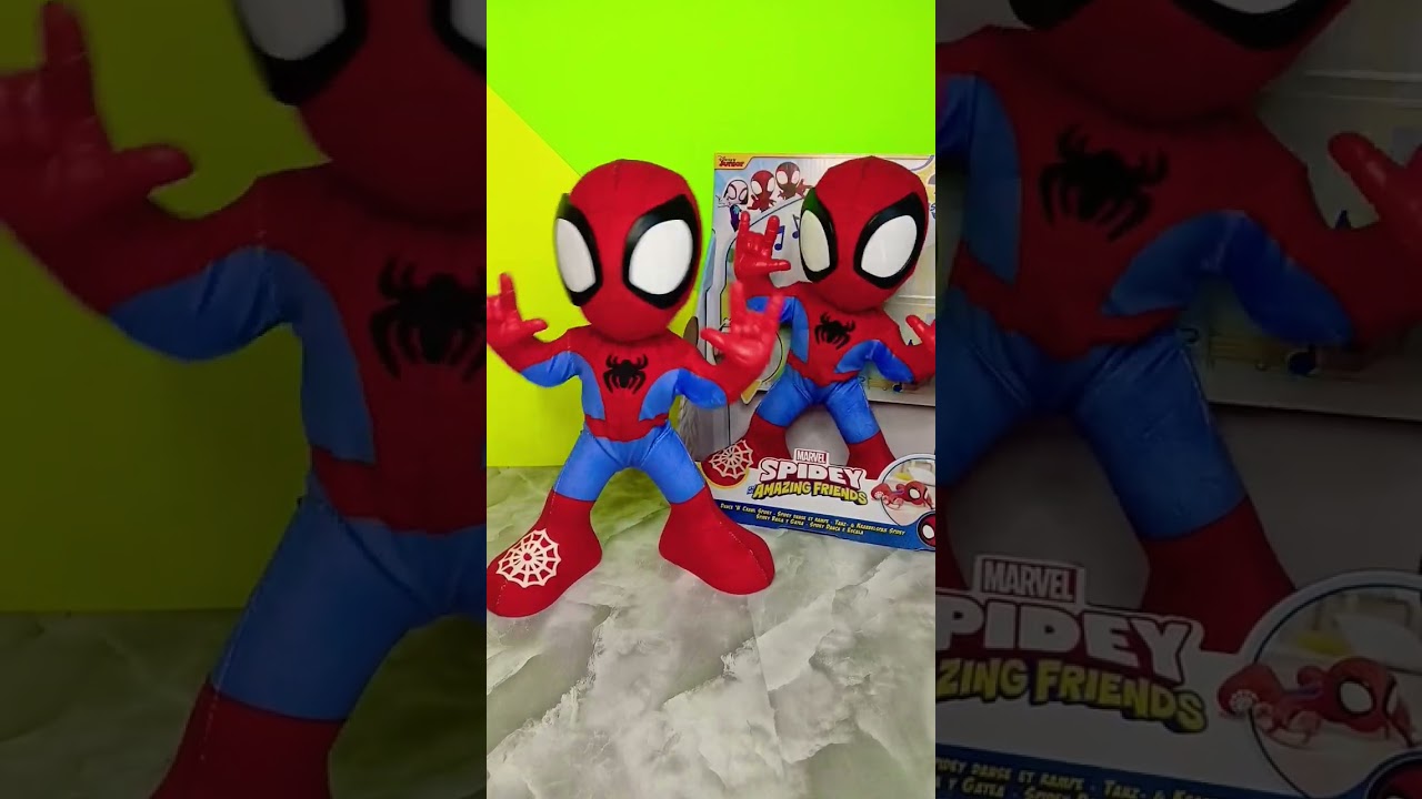 Уникальный Человек-паук Marvel и его удивительные друзья #короткаялента #игрушки