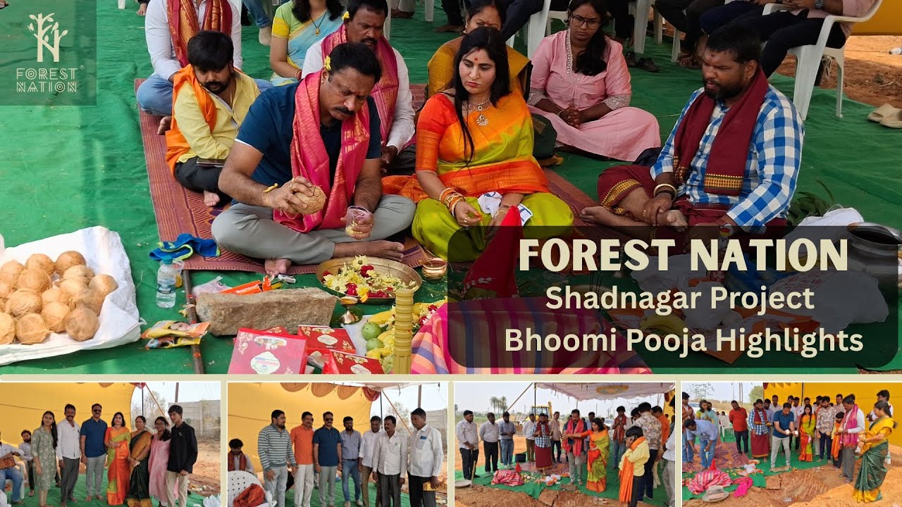 Shadnagar Project Bhoomi Pooja Highlights | Forest Nation