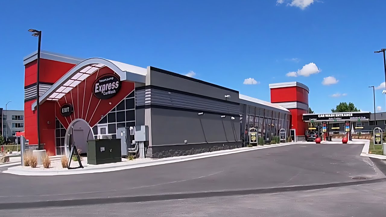 Town Pump Express Car Wash in Billings, MT (GoPro 4K60)