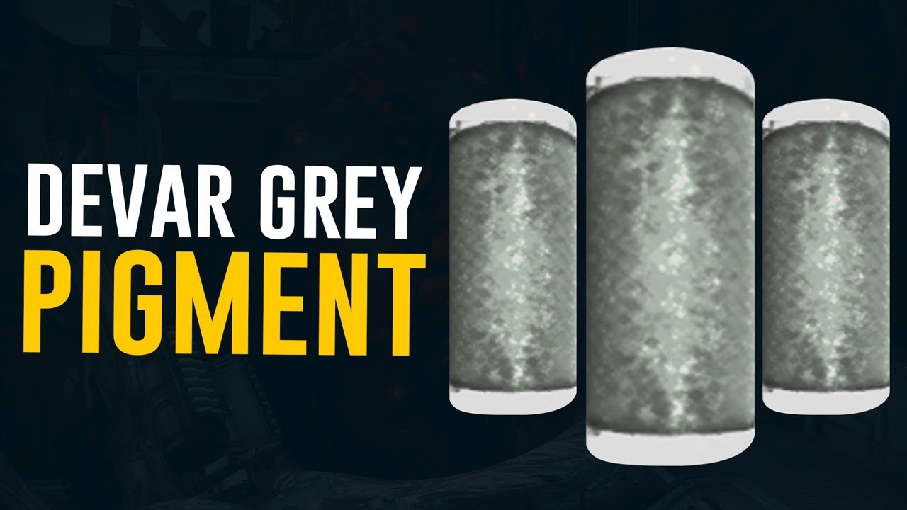 Devar Grey Pigment Farm: Dojo Colors (Warframe)