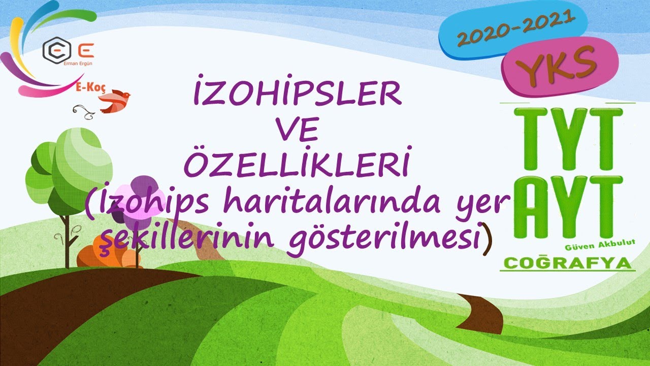 İZOHİPSLER VE ÖZELLİKLERİ(İzohips haritalarında yer şekillerinin gösterilmesi)
