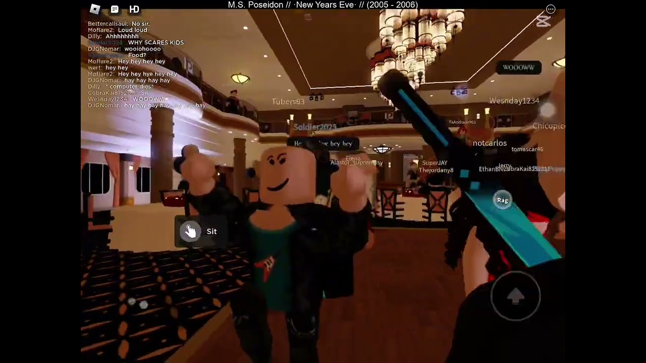 (Poseidon adventure) MOVIE. 2006 roblox edition.