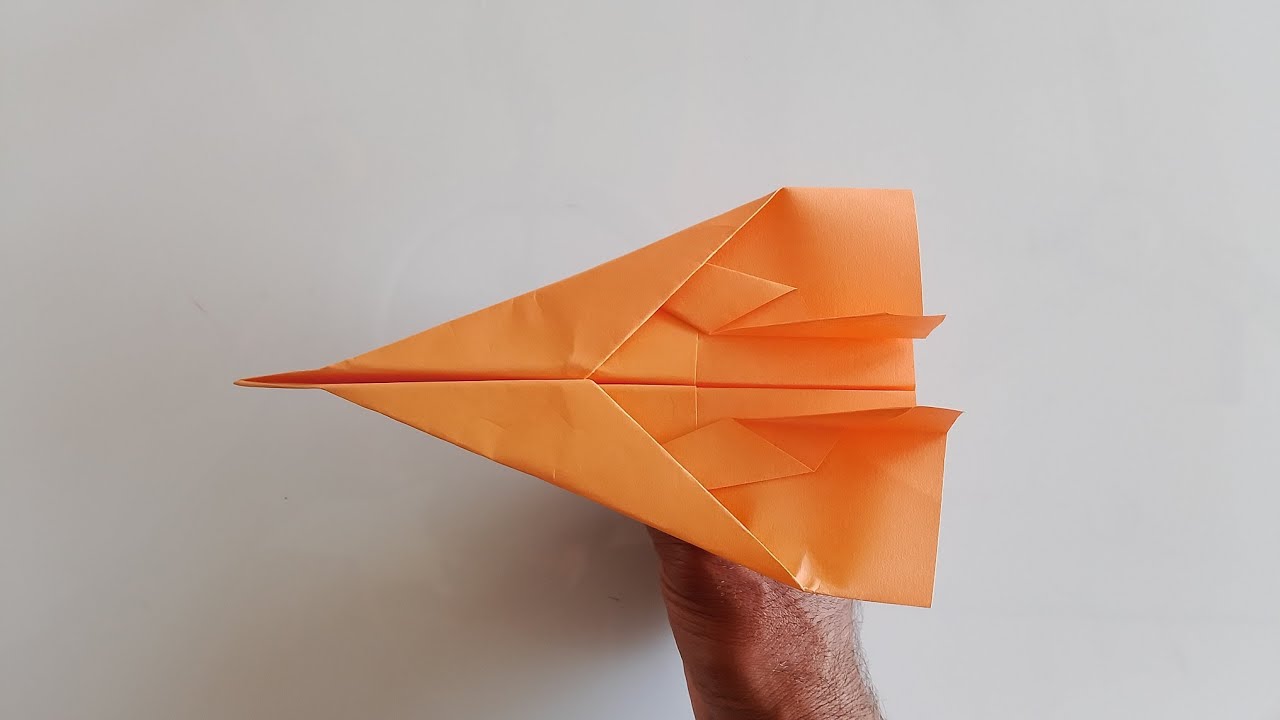 How to make a paper airplane 