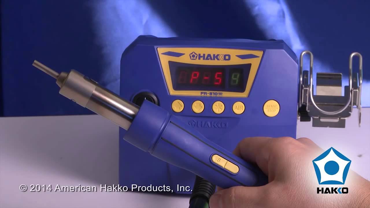 Hakko FR 810 Digital SMD Hot Air Rework Station by American Hakko