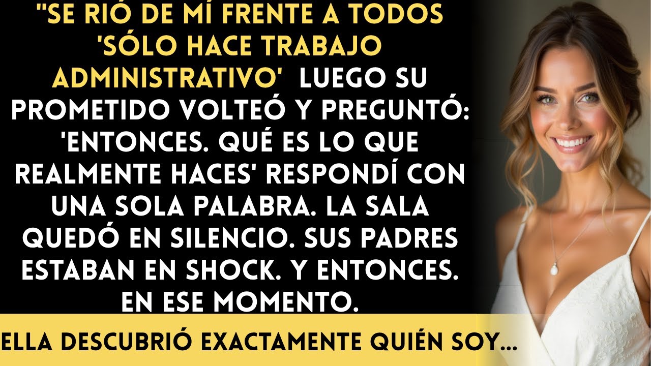 Mi hermana pensaba que yo no era nadie  pero su prometido se quedó paralizado al descubrir...