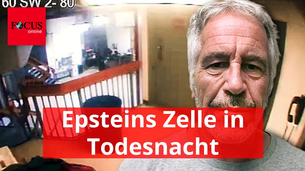 Neue Bilder zeigen Epsteins Zelle in Todesnacht - ein Video wirft Fragen auf