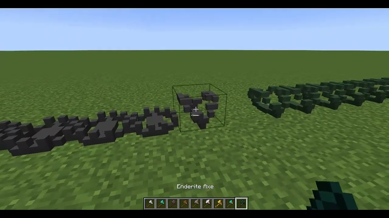 Procedure UPDATE: Axes now work for Explosive Block [Cracker's Wither Storm Mod and Enderite Mod]
