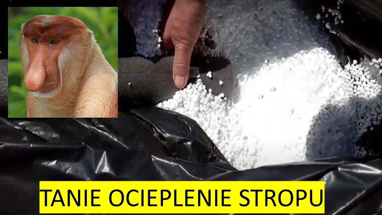 Najtańsze ocieplenie stropu granulatem styropianowym Ocieplenie stropodachu wentylowanego granulatem