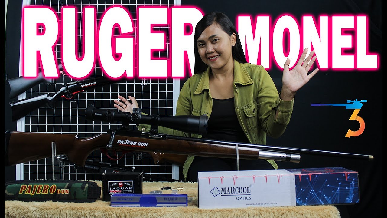 SENAPAN PCP MONEL OD 27 TERBARU | RUGER PAJERO GUN SPECIAL BIG GAME