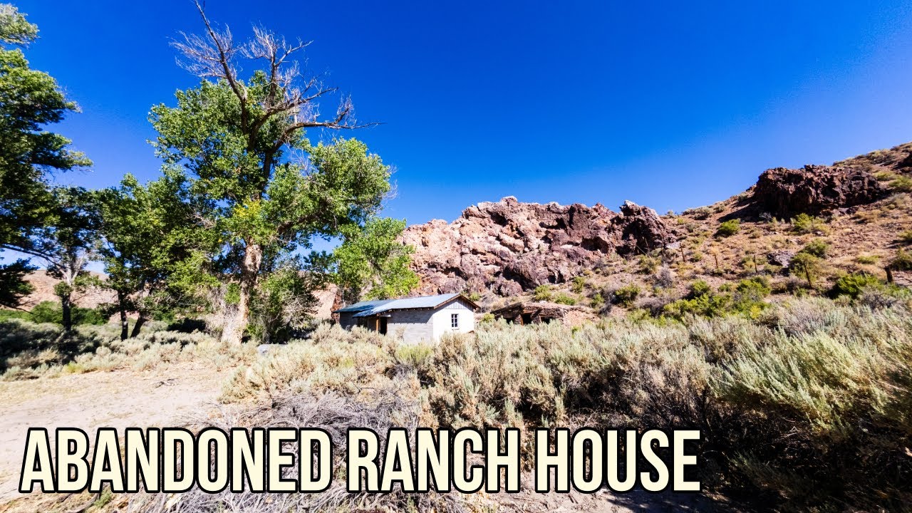 Walking Through an Abandoned Ranch Beside a Flowing Brook