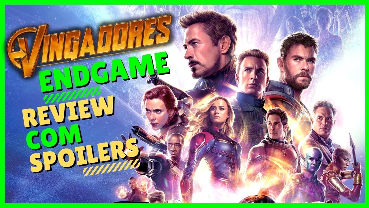 VINGADORES ULTIMATO ENDGAME | REVIEW COM SPOILERS