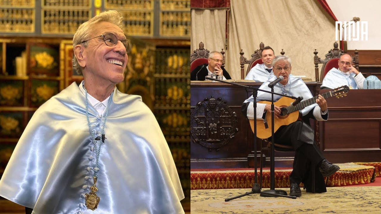 Caetano Veloso recebe título de Doutor Honoris Causa na Espanha e emociona a todos com seu discurso!
