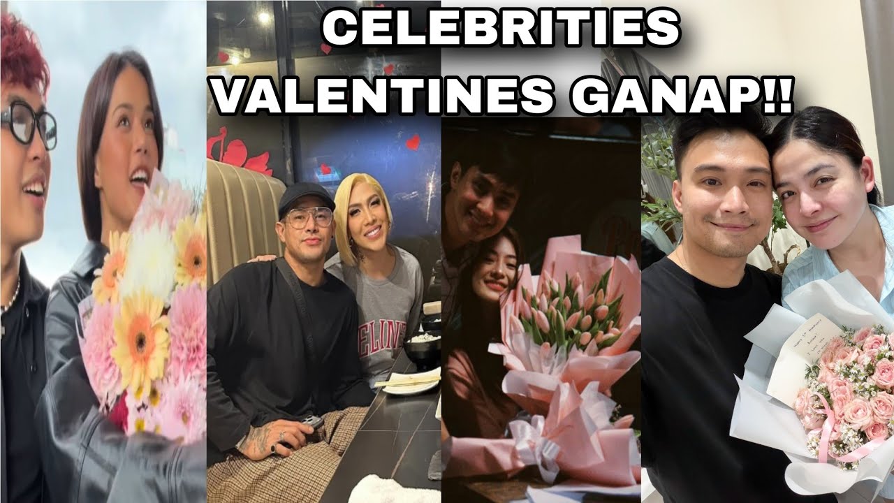 🔴 MGA KAGANAPAN SA ARAW NG MGA PUSO| CELEBRITIES VALENTINES DAY‼️ February 14