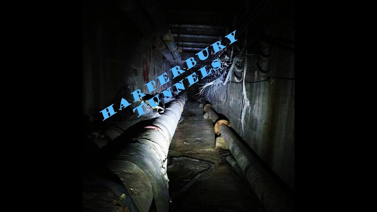 Abandoned underground creepy tunnels! URBEX! Harperbury Hospital