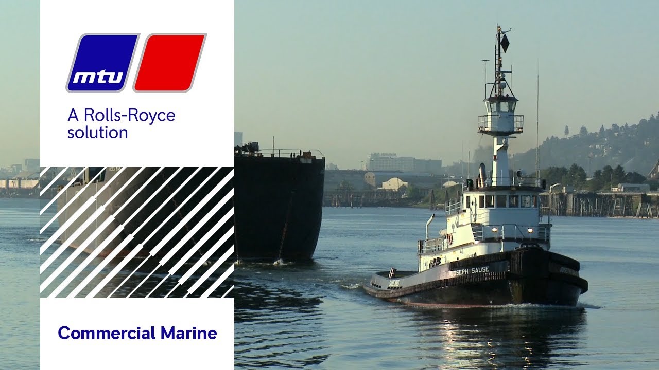 How MTU Tugboat Engines Help Sause Bros. increase Eficiency and lower Costs