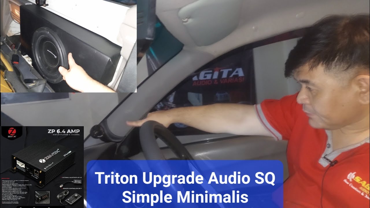 Strada Triton Upgrade Audio Simple Minimalis tapi SQ banget || Perangkat Audio Full VOX