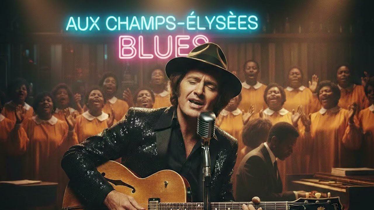 Joe Dassin – Aux Champs Elysées   Reimagined for Blues & Gospel 1973 Midnight Session