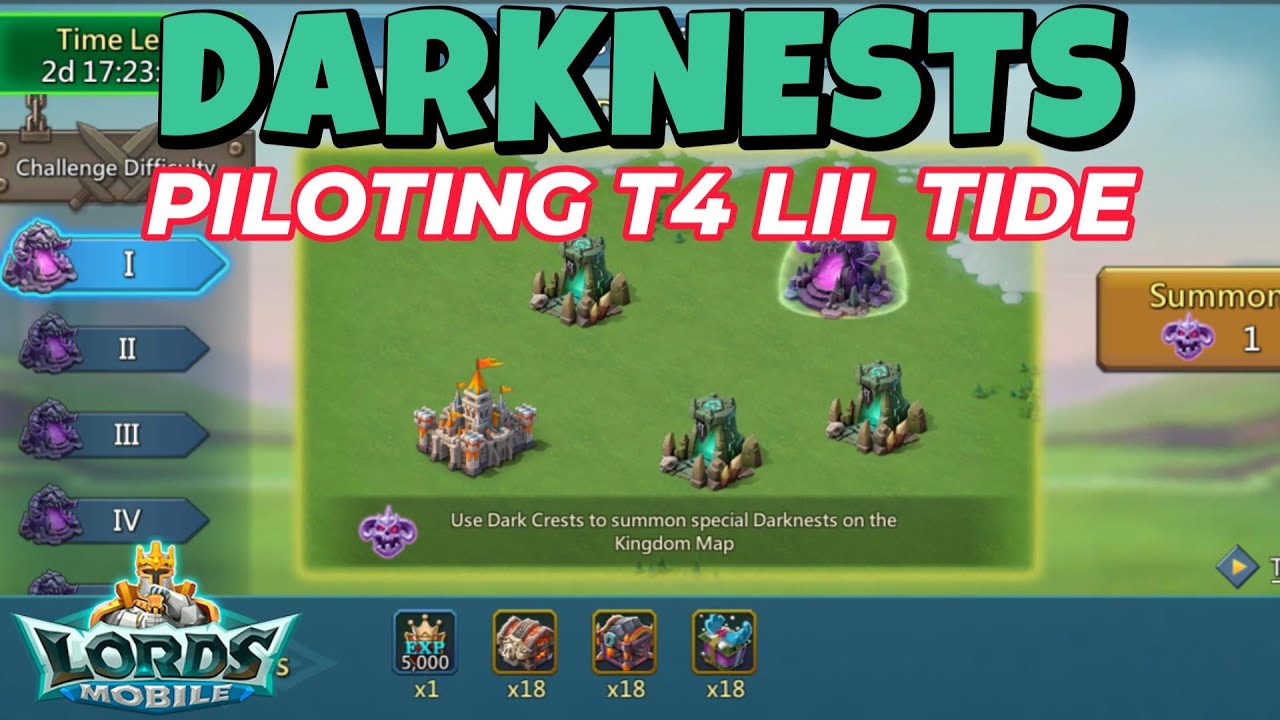 DN Event Then Chests! Lil Tide Account // Lords Mobile