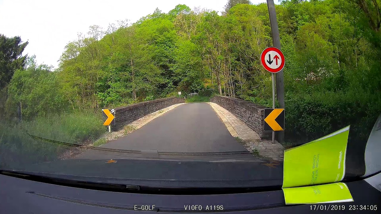 Driving Dirbach Luxembourg - Maastricht the Netherlands