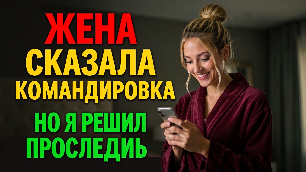 Жена сказала «командировка» — я поехал следом. История в аудиорассказе.