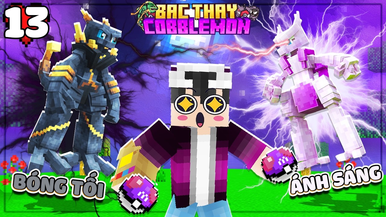 MINECRAFT BẬC THẦY COBBLEMON * TẬP 13 | LỘC THỬ THÍ NGHIỆM TẠO RA MEWTWO BÓNG TỐI SIÊU NGẦU VÀ MẠNH!